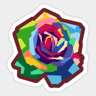 Amazing Rose Sticker